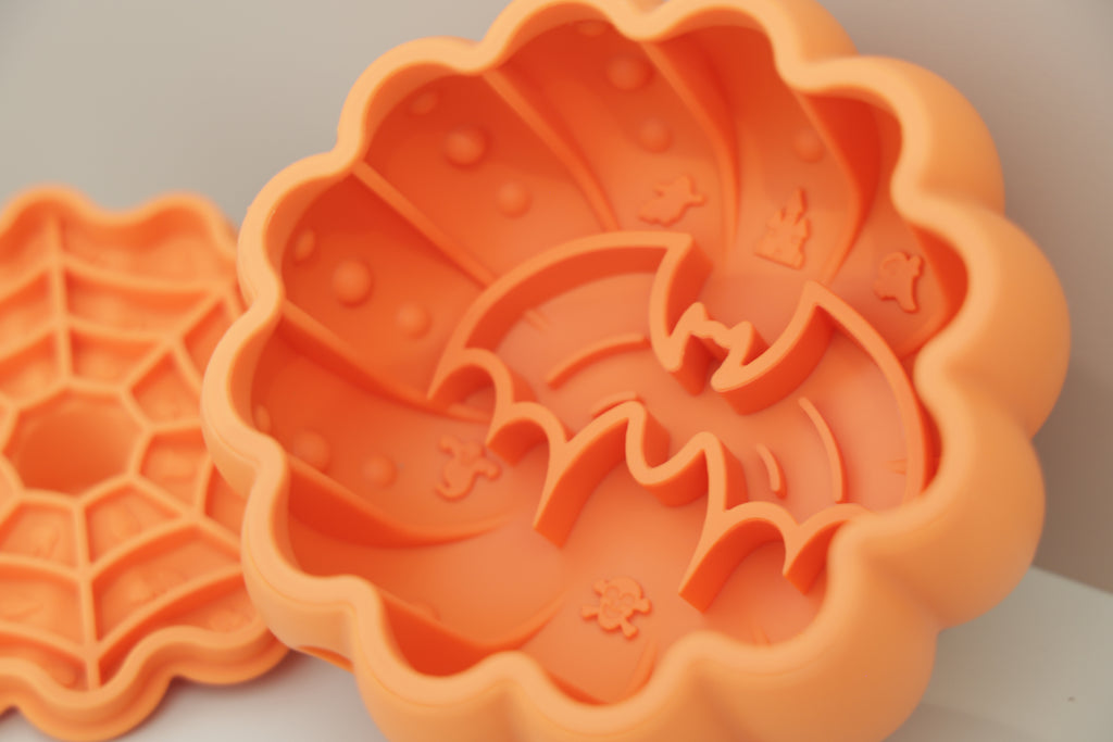 Halloween Pumpkin Slow Feeder Bowl