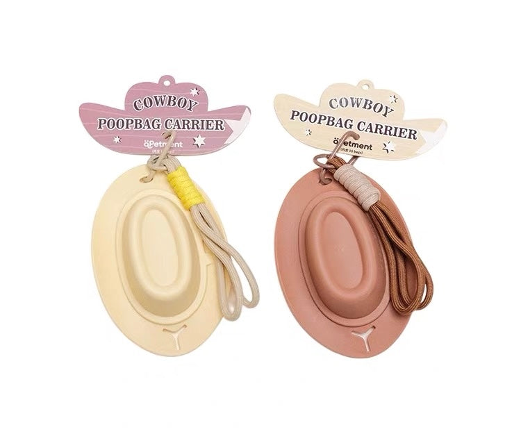 Cowboy Hat Poop Bag Holder
