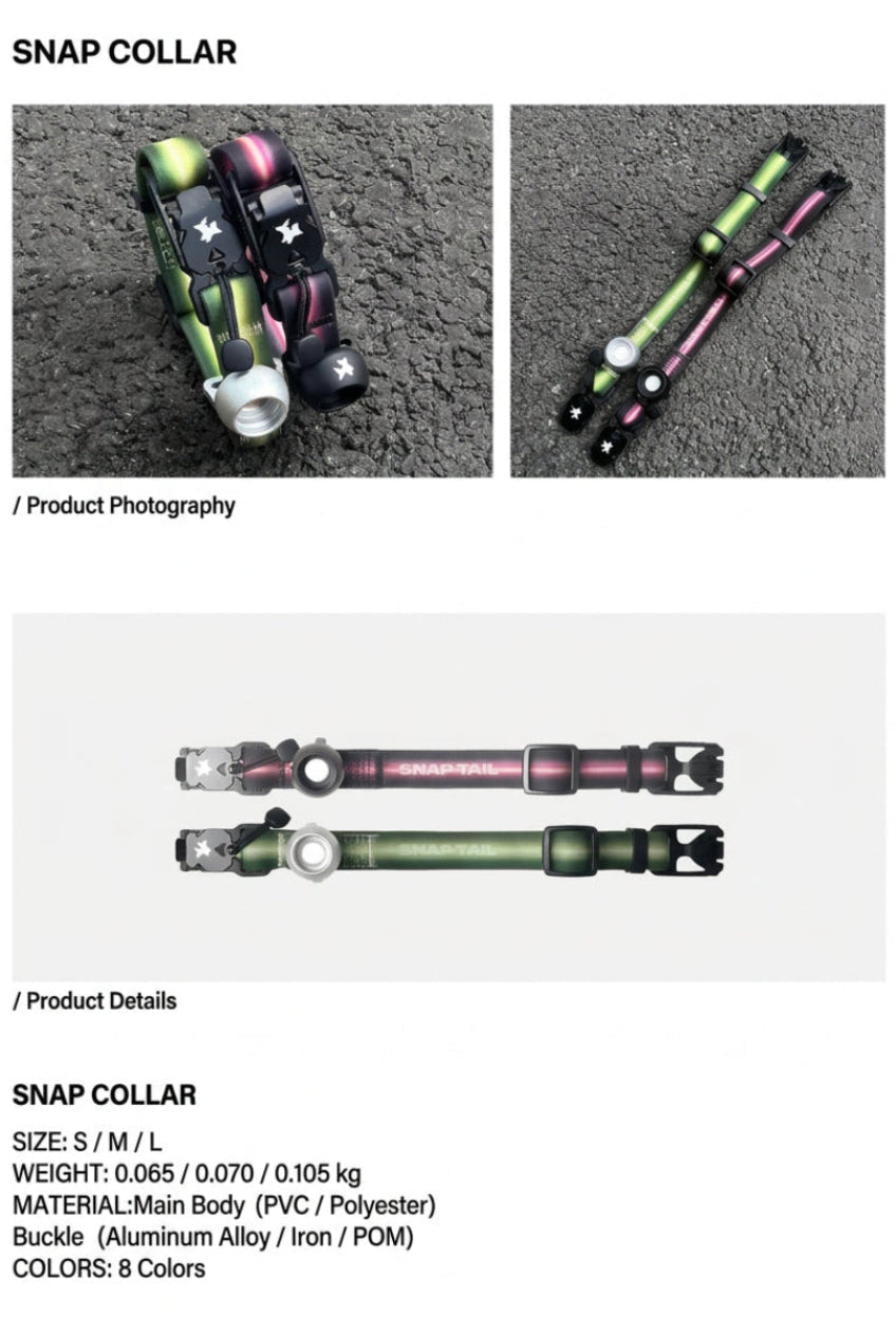 Magnetic Quick-Connect Leash & Collar Set