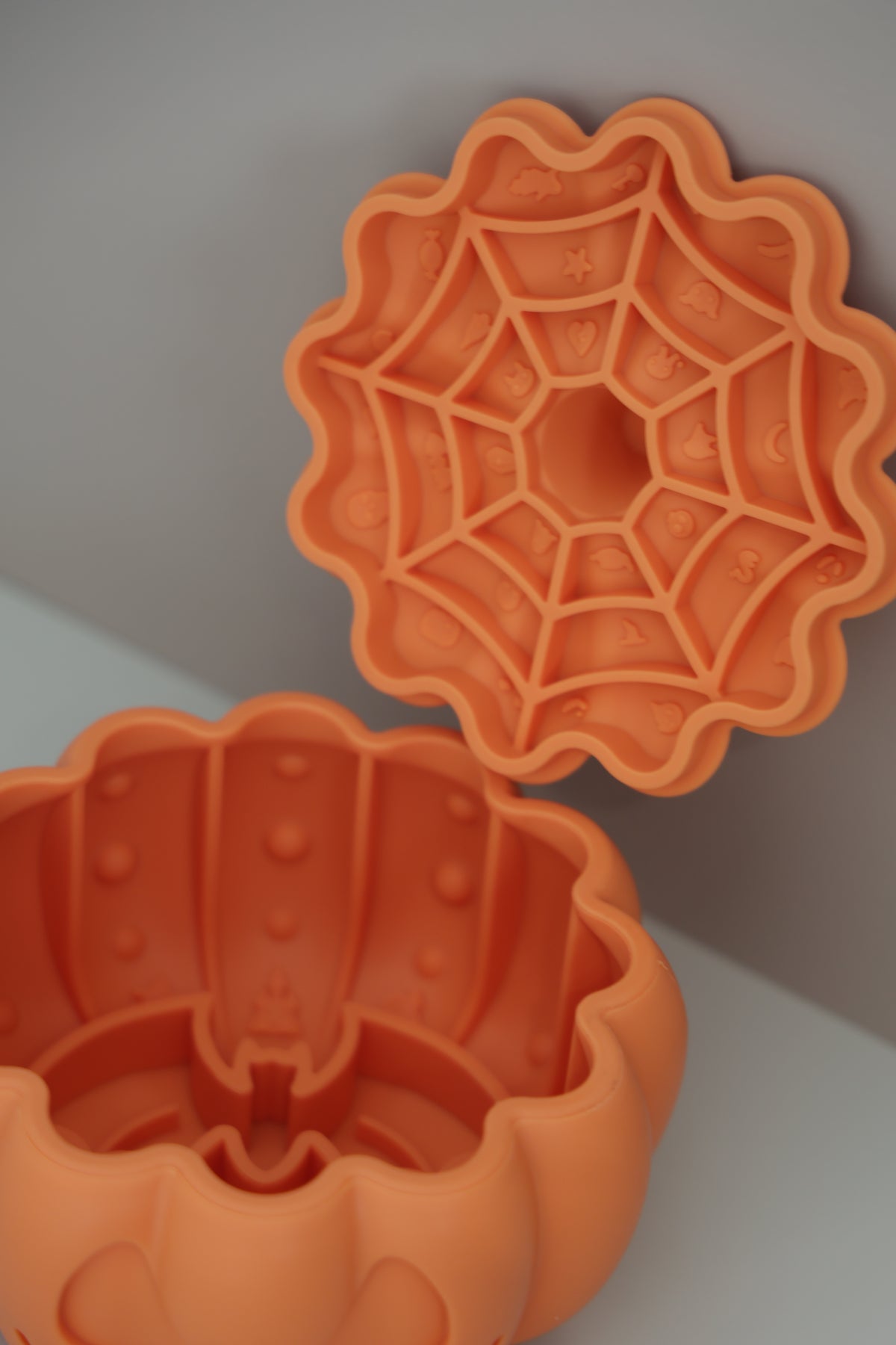 Halloween Pumpkin Slow Feeder Bowl